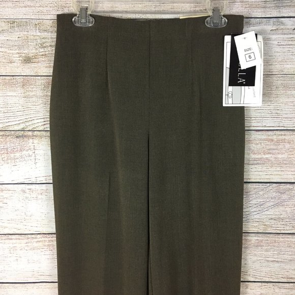 Tribella Classic Comfort Waist Dress Slacks - Picture 2 of 12